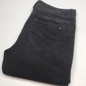 PREMIUM TOMMY HILFIGER BLACK BELL BOTTOM CORDS 8/29x32 ⭐️
